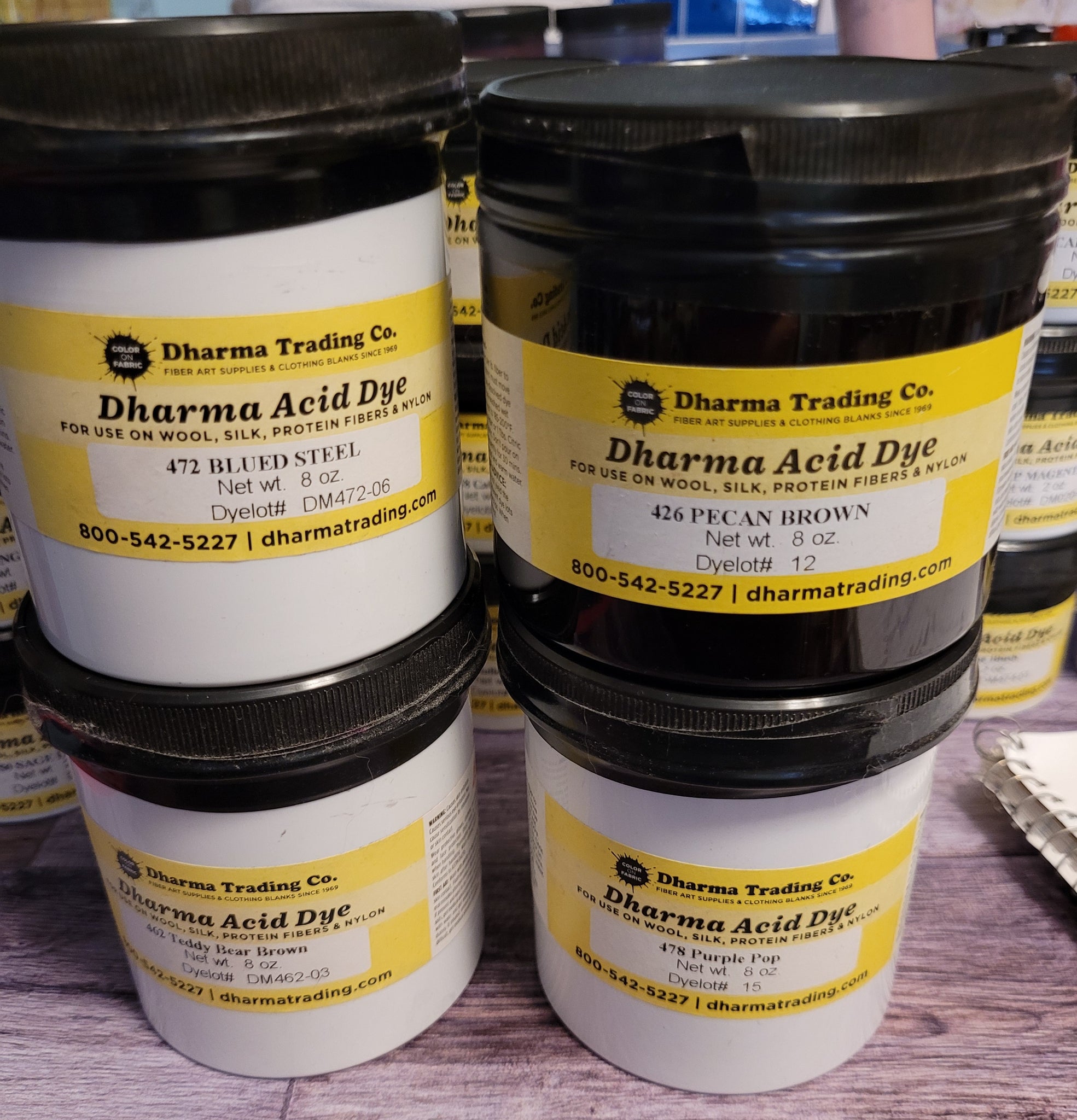 Dharma Acid Dyes - 8 oz jars