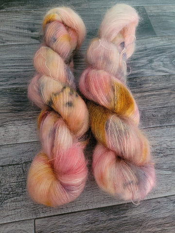 If The Apocalypse Comes, Beep Me {Mystic} 72/28 Kid Mohair/Silk - Lace Weight
